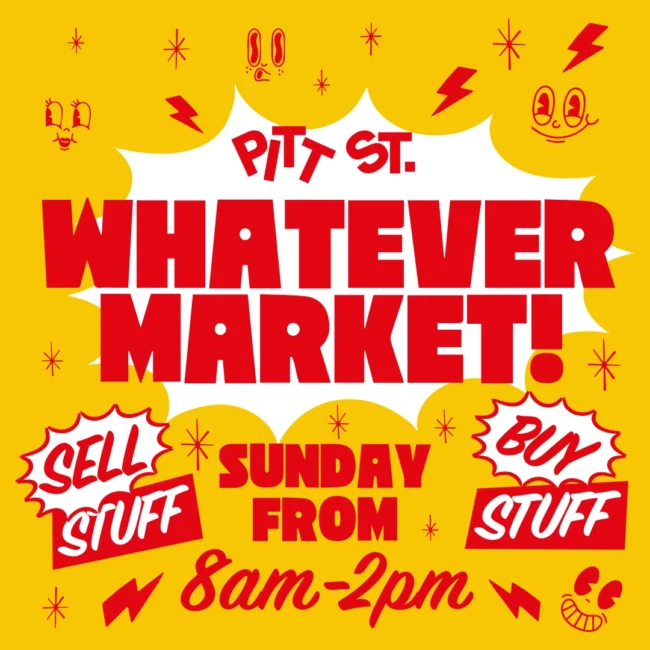 whatever market crafts art pitt st skatepark