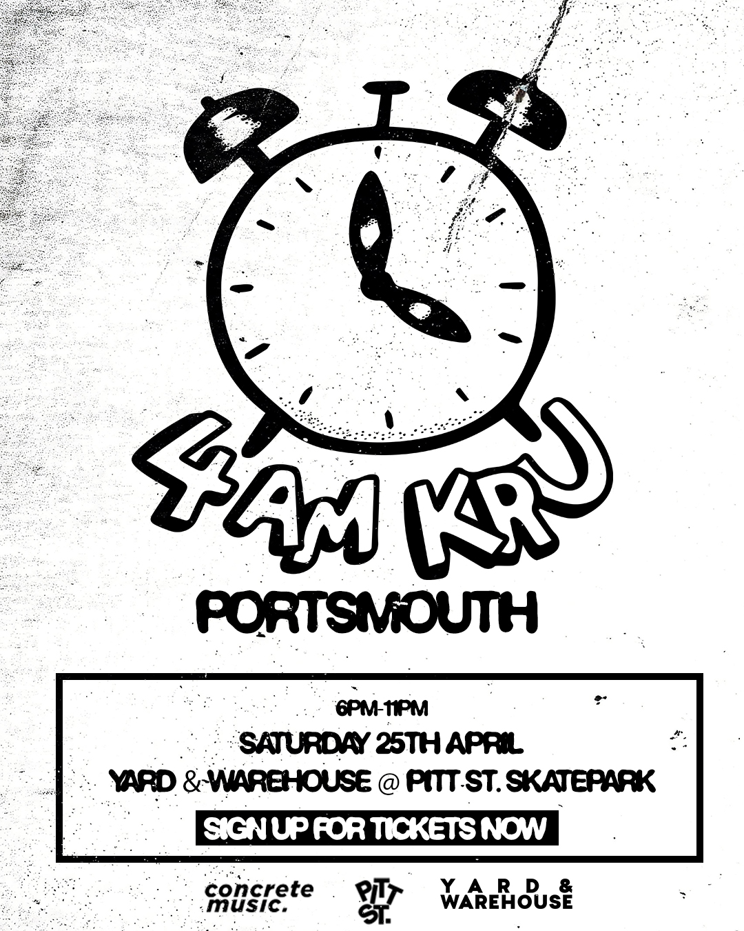 4AM KRU PORTSMOUTH YARD AND WAREHOUSE LIVE DRUM N BASS