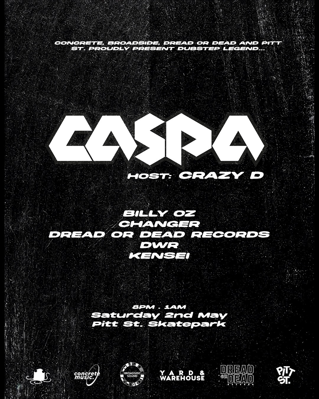Caspa DJ Portsmouth Dubstep May 2026 Event