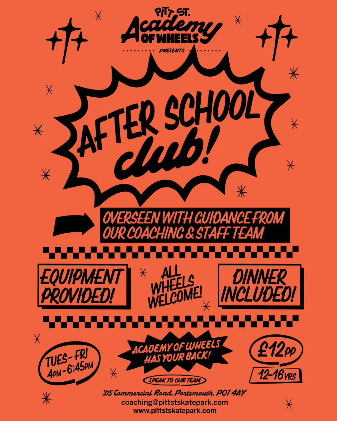 After School Club, Skating, Skateboard, Scooter, Pitt St Skatepark.