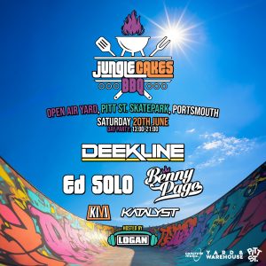 Jungle Cakes BBQ, Drum n Bass, Portsmouth, Pitt St. Skatepark