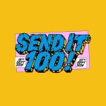 Send It 100, Portsmouth, Festival, Music, Extreme Sports, Wheeled Sports, Event, Southsea, Scouting for girls, poster